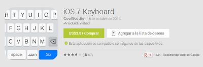iOS 7 Keyboard